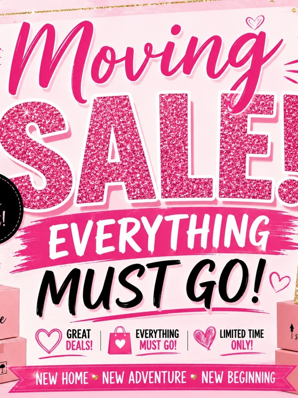 BIG SALE EVERYTHING MUST GO